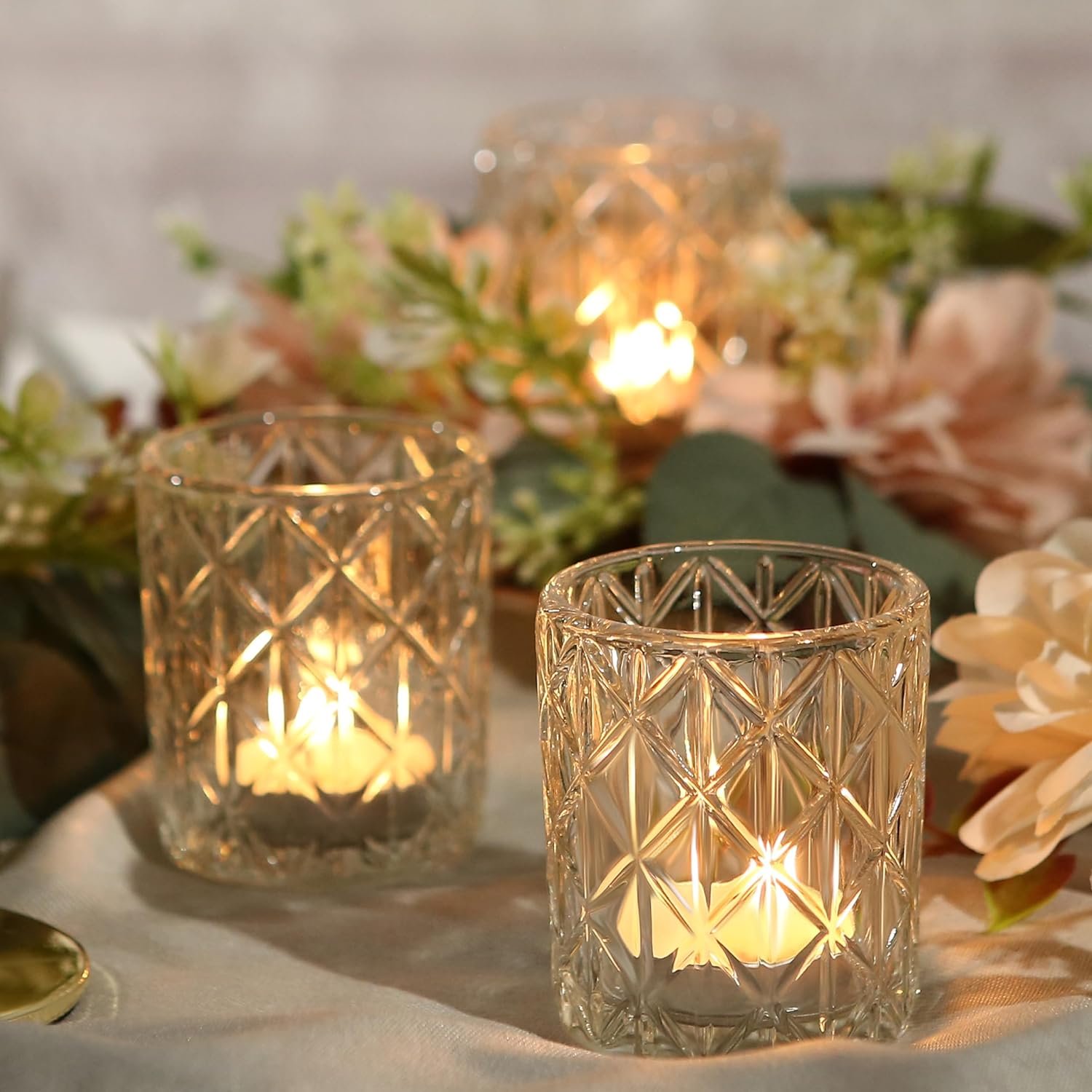 Comparing 3 Clear Votive Candle Holders: Wedding Centerpiece Solutions